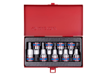 Outils - Outils divers - Coffret de douilles 1/2" mâle, 9 pièces