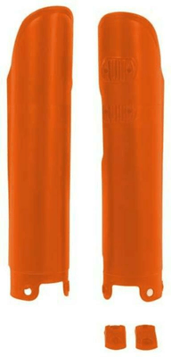 Pièces Quad & Motos - Plastiques - Protections de fourche RACETECH - orange