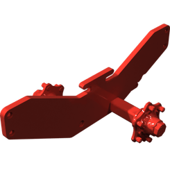 Pièces agricoles - Pièce divers - Cadre de roue ADR gauche sans frein