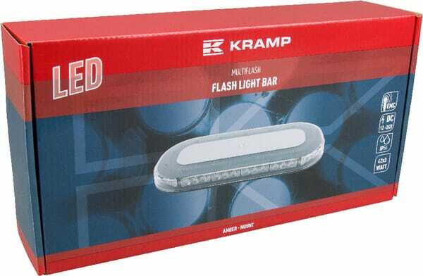 Pièces agricoles - Eclairage - Rampe lumineuse mini-rampe LED magnétique 3x42W