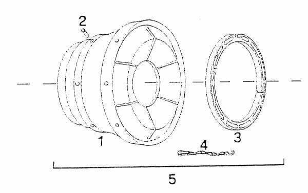 Pièces agricoles - Transmission - Set de coiffe CvJ T40-60