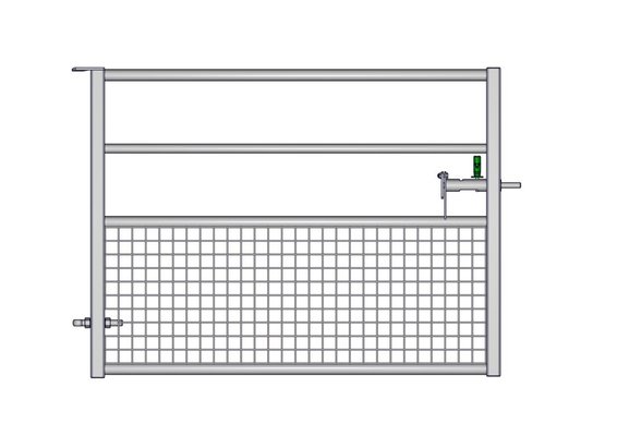 Materiels - Accessoires 20Kg-30Kg - PORTE HERBAGE SEMI-GRILLAGEE L.1.79M