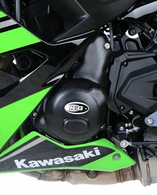 Pièces Quad & Motos - Equipement véhicule - Couvre-carter gauche R&G RACING noir Kawasaki Z650