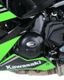 Couvre-carter gauche R&G RACING noir Kawasaki Z650