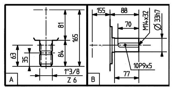 Pièces agricoles - Transmission - Boîtier TL-311D 1:3