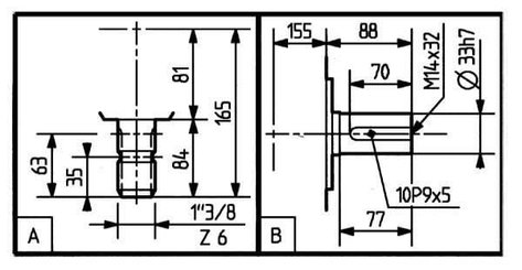 Pièces agricoles - Transmission - Boîtier TL-311D 1:3