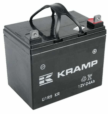 Pièces agricoles - Eclairage - Batterie 12V 24Ah 250A Kramp