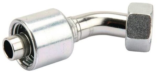 Pièces agricoles - Hydraulique - Racc. à sertir 45° DN32-M45x2