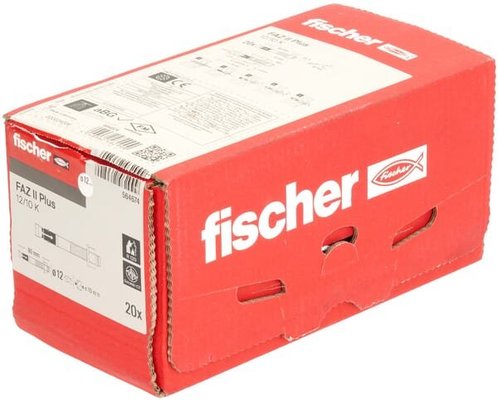 Pièces agricoles - Fasteners - FISCHER FAZ II PLUS 12/10 K EV (12X90) 20 pièces