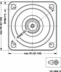 Pièces agricoles - Hydraulique - Moteur orbital TMT630