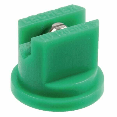 Pièces agricoles - Pièce Pulvérisateur - Buse à jet plat LU 120° 015 vert acier inoxydable Lechler