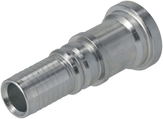 Pièces agricoles - Hydraulique - Raccord à sertir 4SH-DN25 avec bride ø44,5 mm
