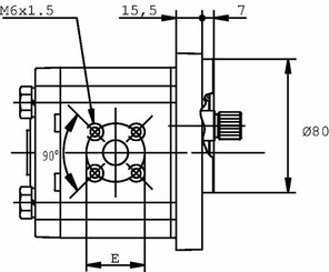 Pièces agricoles - Hydraulique - Pompe hydraulique