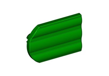 Materiels - Matériel d'élevage - autre - PATIN ANTI-FRICTION VERT SEPARATION LOGETTE RELEVABLE