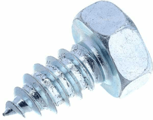Pièces agricoles - Fasteners - Vis auto-perforante 8x16mm,tête hexagonale de 13 mm, DIN 7976 Kramp
