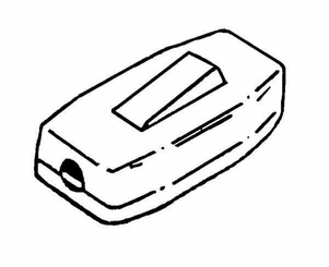 Pièces agricoles - Electricité - Interrupteur blanc