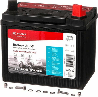 Pièces agricoles - Eclairage - Batterie 12V 28Ah 300A Kramp