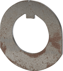 Pièces agricoles - Machines - Plaque de sécurité Ø 24X1.5 V&N
