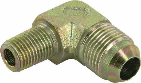 Pièces agricoles - Hydraulique - Raccord coudé 3/4JICx1/4BSPT