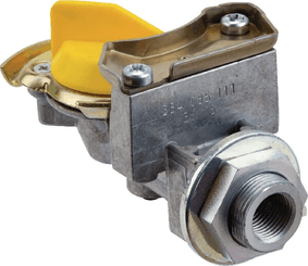 Pièces agricoles - Pièce divers - Tête de raccordement avec filtre intégré "Protect-O" M16x1,5 jaune