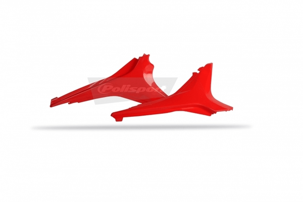 Pièces Quad & Motos - Plastiques - Caches boîte à air POLISPORT rouge Honda CRF250R/CRF450R