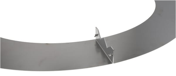 Pièces agricoles - Jardin et forêt pièce adaptable - Anneau délimitation - 90/120 cm - corten