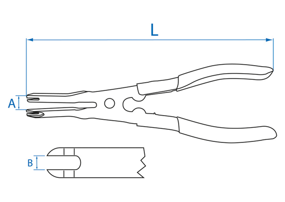 Outils - Outils divers - Pince pour frein à main