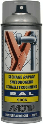Chimie - Chimie divers - RAL 9006 spray acr. alu Blanc