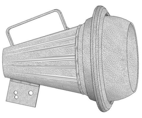 Pièces agricoles - Hydraulique - Arroseur mâle 8" type A