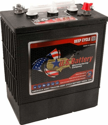 Pièces agricoles - Eclairage - Batterie de loisir 6V - 340Ah/C20, Deep Cycle Wet, U.S. Battery