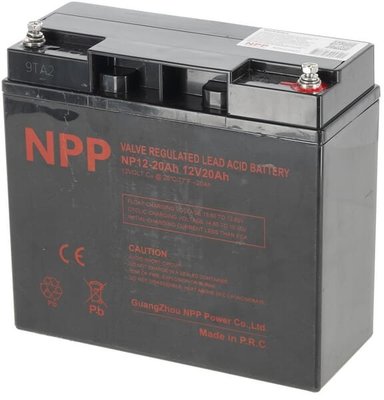 Pièces agricoles - Jardin et forêt pièce origine - Batterie NPP NP12-20 (12V/20AH)