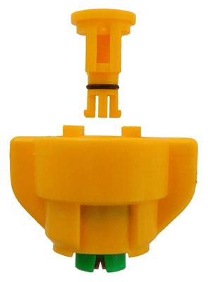 Pièces agricoles - Pièce Pulvérisateur - Buse d'injection d'air TD 60° 02 jaune/vert céramique Agrotop