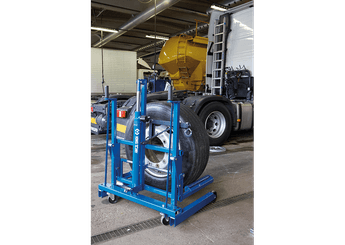 Outils - Outils divers - Chariot porte-roues hydraulique pour camionnette, camion et bus 500kg