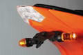 Support de plaque R&G RACING noir Kawasaki