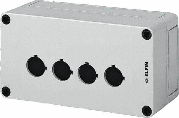 Pièces agricoles - Electricité - Boîtier touch. 4 hl 22 mm H=81 mm