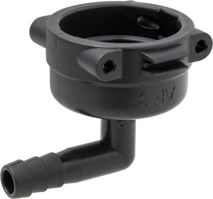 Pièces agricoles - Pièce Pulvérisateur - Raccord à fourche, femelle 90° AF3, embout de tuyau 10 mm