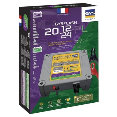 Pièces agricoles - Outils atelier - Chargeur batterie GYSFLASH 20.12/24PL