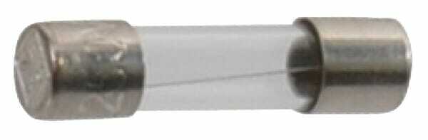 Pièces agricoles - Electricité - Fusible verre 0,7A longueur 20mm Siba