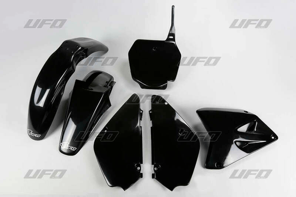 Pièces Quad & Motos - Plastiques - Kit plastique UFO noir Suzuki RM85