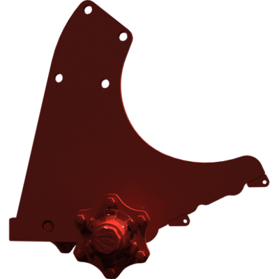 Pièces agricoles - Pièce divers - cadre de roue droite soudé -peint-