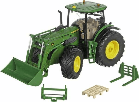 Loisirs - Jouets - John Deere 7310R avec chargeur frontal et commande via application Bluetooth