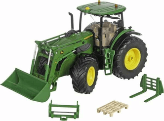 Loisirs - Jouets - John Deere 7310R avec chargeur frontal et commande via application Bluetooth