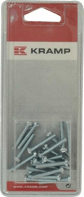 Pièces agricoles - Fasteners - Vis tête fraisée M4 x 25mm (20)
