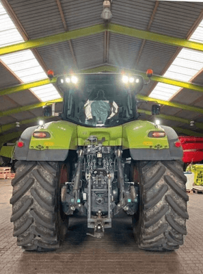 Pièces agricoles - Eclairage - Lampe de travail LED, 40W, 4000lm, ronde, blanche, 10/30 V, 84x126x71.8mm, prise AMP, faisceau spot, 4 LED, 360 degrés, Kramp