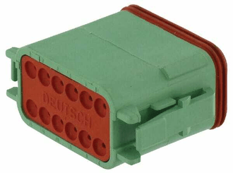 Pièces agricoles - Pièce Pulvérisateur - Logement de fiche 12 P. Femelle DT