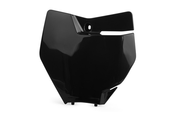 Pièces Quad & Motos - Plastiques - Plaque numéro frontale POLISPORT noir KTM