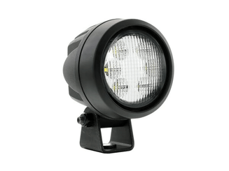 Pièces agricoles - Eclairage - Phare de travail LED, 29W, 2800lm, ronde, 12-24V, Ø 91mm, Flood, 6 LED, Deutsch plug, SL-RL / SLA-RLA