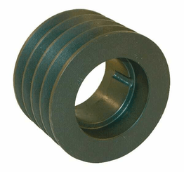 Pièces agricoles - Transmission - Poulie pour courroie trapézoïdale 4 rainures Z ou SPZ diamètre 104 mm pour douille taperlock 1610 Kramp