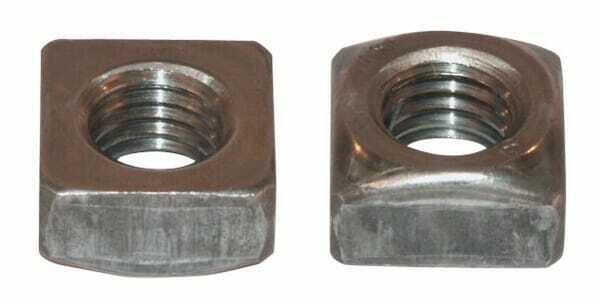 Pièces agricoles - Fasteners - Écrou carré DIN557 M12x1.75 Acier Kramp
