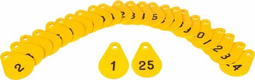 Médaillons jaune n°1-25